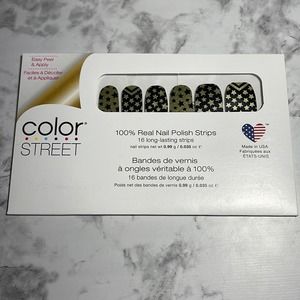 Color Street Salute To You Nail Strips NWT